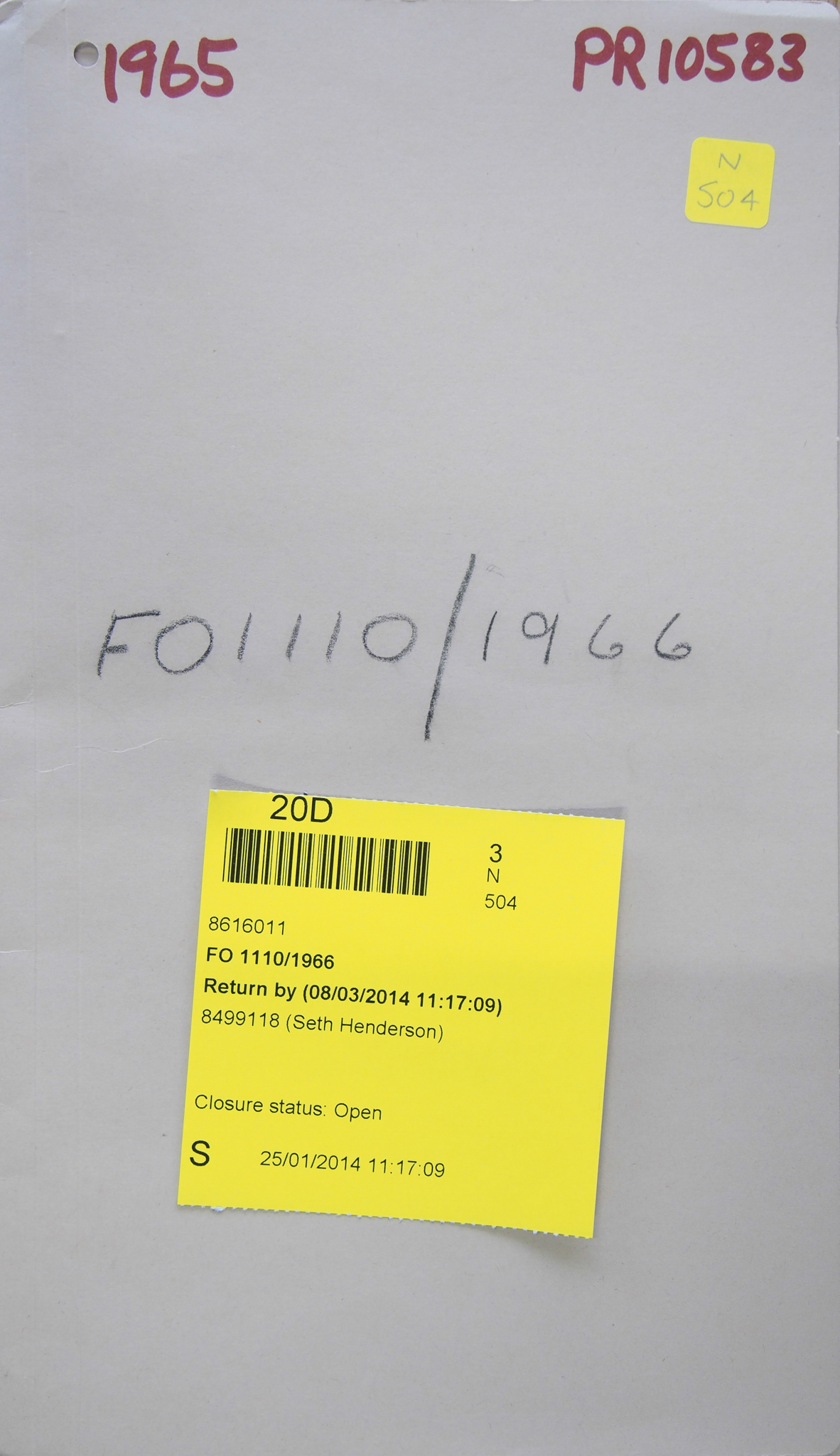 [Letter: Liaison with Hong Kong Government for Distribution of I.R.D./R.I.O. Material]