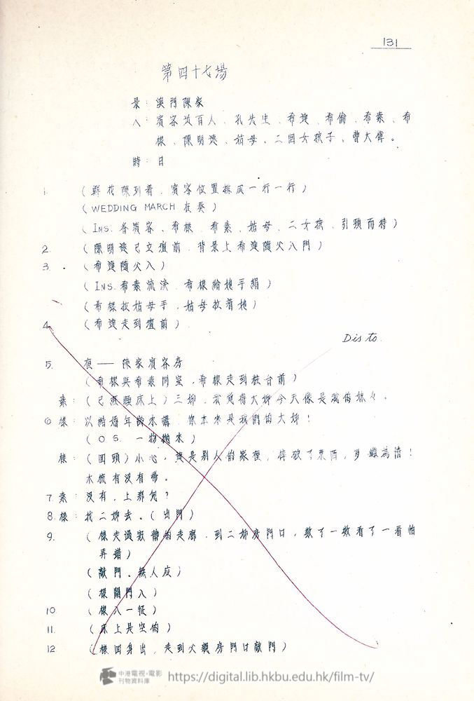 捲動滑鼠可以縮放圖片 - “四千金”.分幕對白本 四千金 中港電視電影刊物 - 頁131