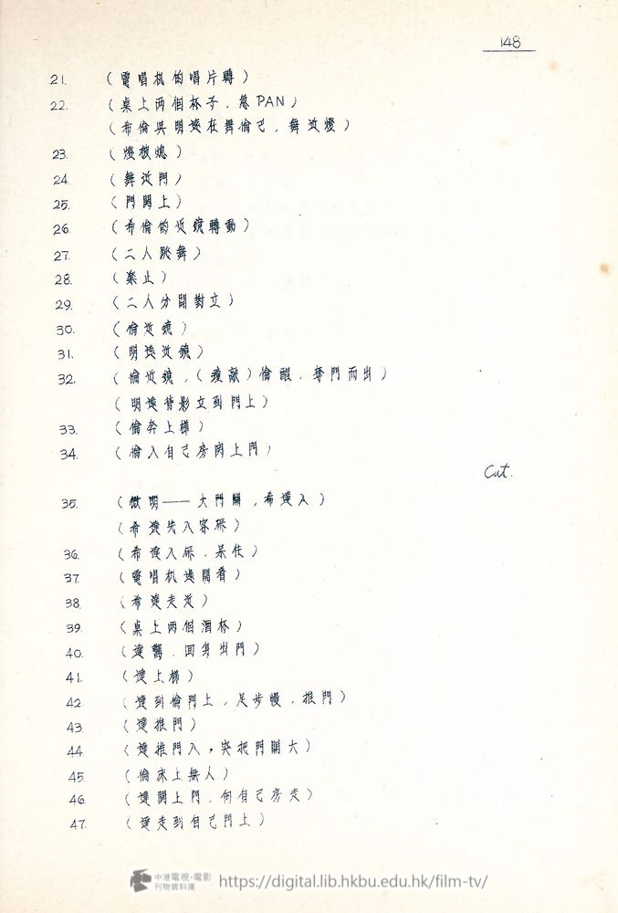 捲動滑鼠可以縮放圖片 - “四千金”.分幕對白本 四千金 中港電視電影刊物 - 頁148