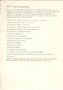  Letter about 1984 International Anarchist Gathering  