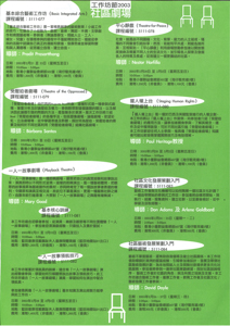 社區劇場 藝術無限：香港社區劇場會議 宣傳單張ji報名表  