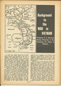  1 Background to the War in Vietnam HARCOURT, G. C. 