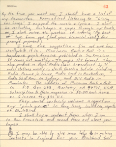  Letter from John Englart to Mok Chiu Yu ENGLART, John 