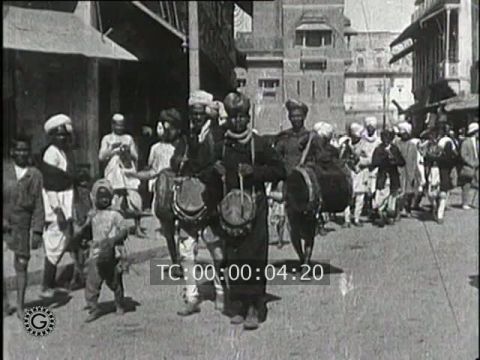 BOMBAY. UN GRAND MARIAGE DANS L'ARISTOCRATIE INDIGENE (Bombay. A Major Marriage within Native Aristocracy)